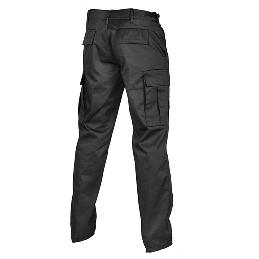 Mil-Tec BDU Ranger Hose Straight Cut Schwarz Bild 1