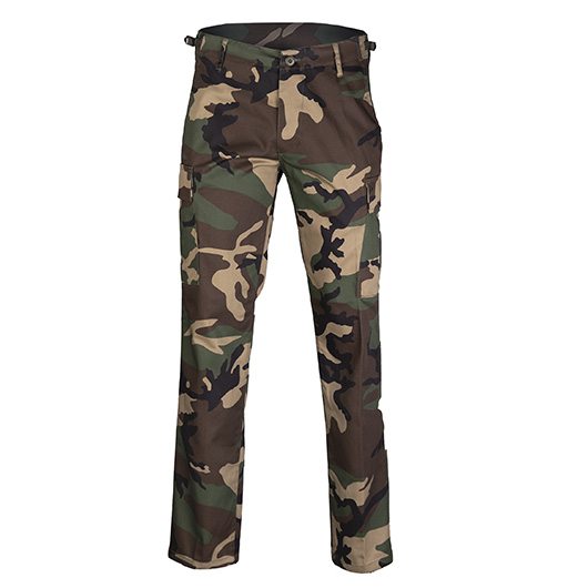 Mil-Tec BDU Ranger Hose Straight Cut Woodland