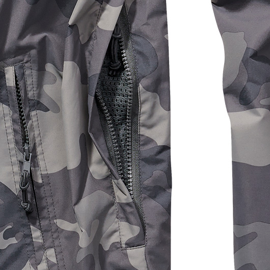 Brandit Sommer Windbreaker Mesh grey camo Bild 1