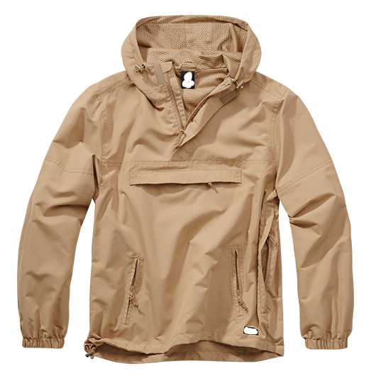 Brandit Sommer Windbreaker Mesh camel