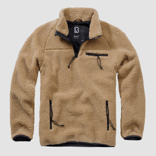 Brandit Troyer Teddyfleece camel