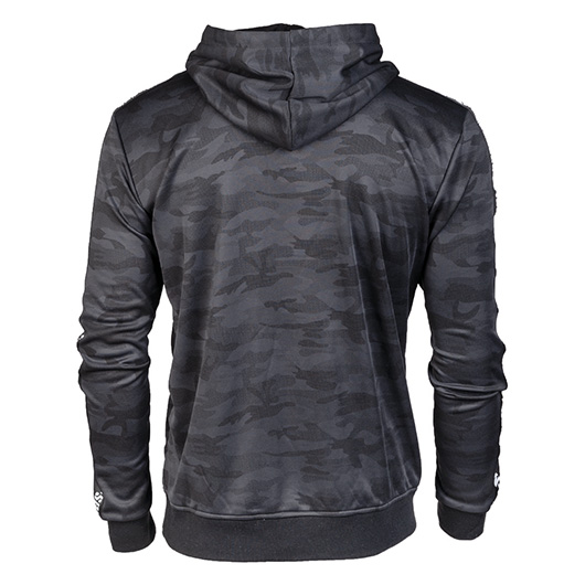 Mil-Tec Trainingsjacke Hoodie Army darkcamo Bild 1