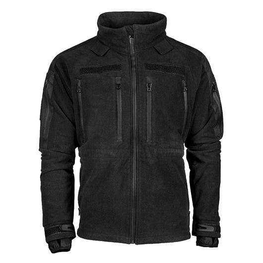 Mil-Tec Klteschutzjacke Fleece Plus schwarz