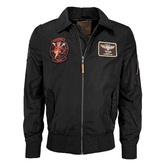 Top Gun Fliegerjacke Hornet schwarz