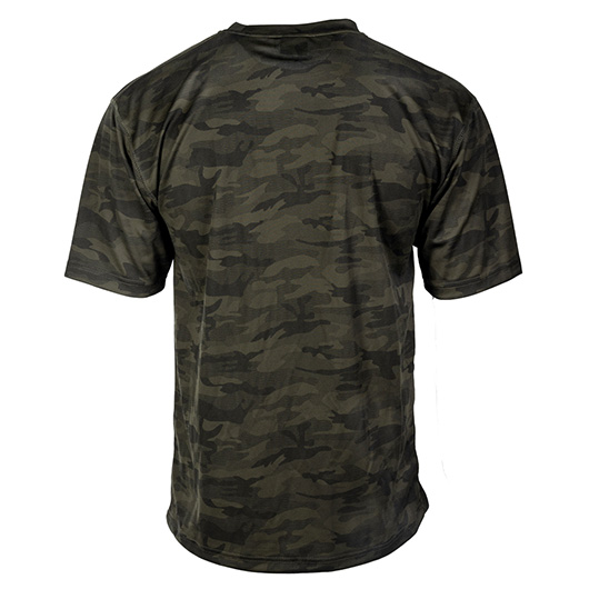 Mil-Tec T-Shirt Mesh woodland Bild 1