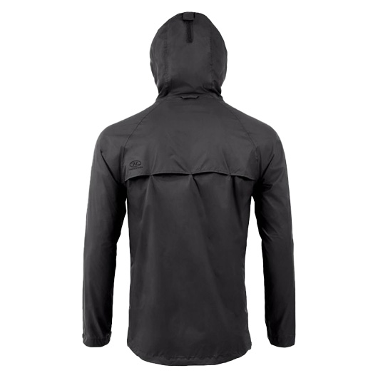 Highlander Regenjacke Stow & Go schwarz Bild 1