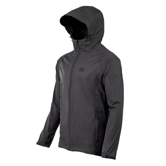 Highlander Regenjacke Stow & Go schwarz Bild 2