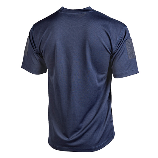 Mil-Tec T-Shirt Tactical Quick Dry schnelltrocknend dunkelblau Bild 1