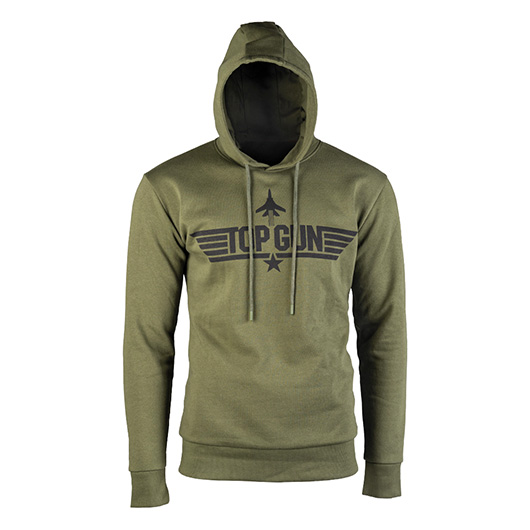 Kapuzenpullover Hoodie Top Gun oliv