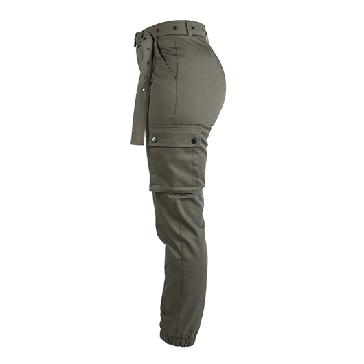 Mil-Tec Hose Army Pants Woman inkl. Nietengrtel oliv Bild 2