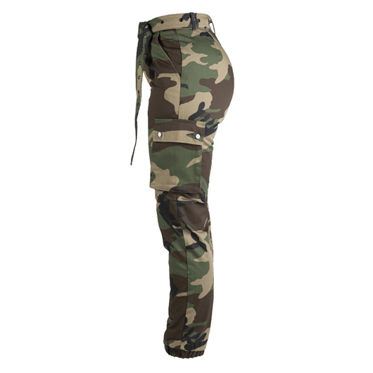 Mil-Tec Hose Army Pants Woman inkl. Nietengrtel woodland Bild 2