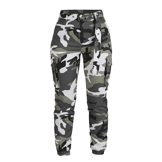 Mil-Tec Hose Army Pants Woman inkl. Nietengrtel woodland urban