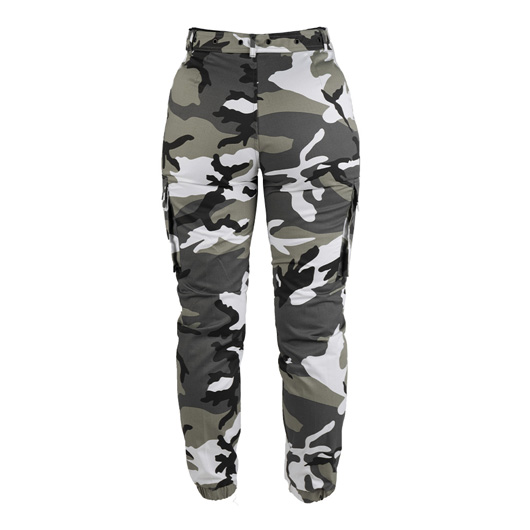 Mil-Tec Hose Army Pants Woman inkl. Nietengrtel woodland urban Bild 1