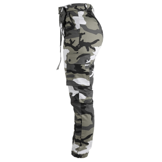 Mil-Tec Hose Army Pants Woman inkl. Nietengrtel woodland urban Bild 2