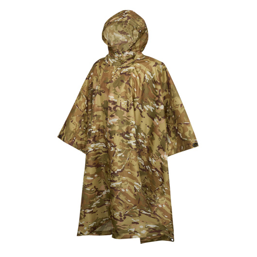 Brandit Poncho Ripstop Regenschutz tactical camo