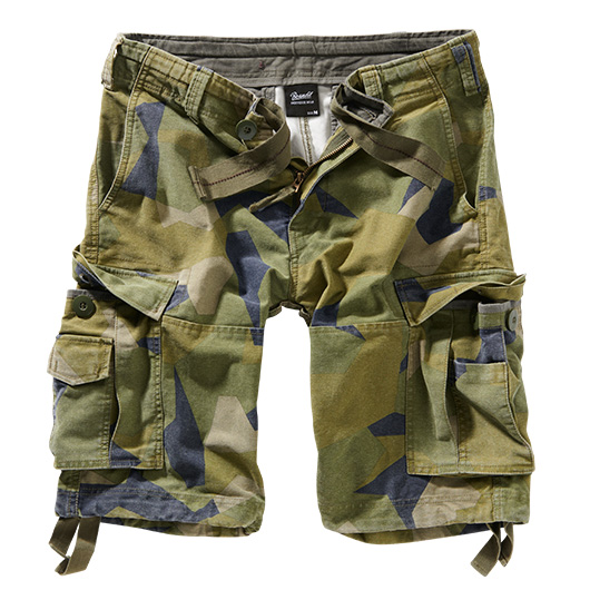 Brandit Vintage Shorts swedish camo