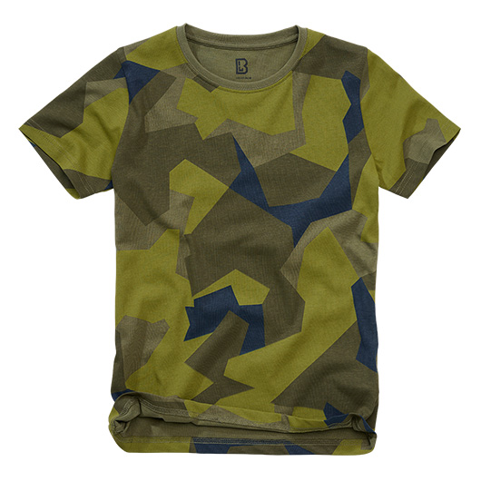 Brandit Kinder T-Shirt swedish camo