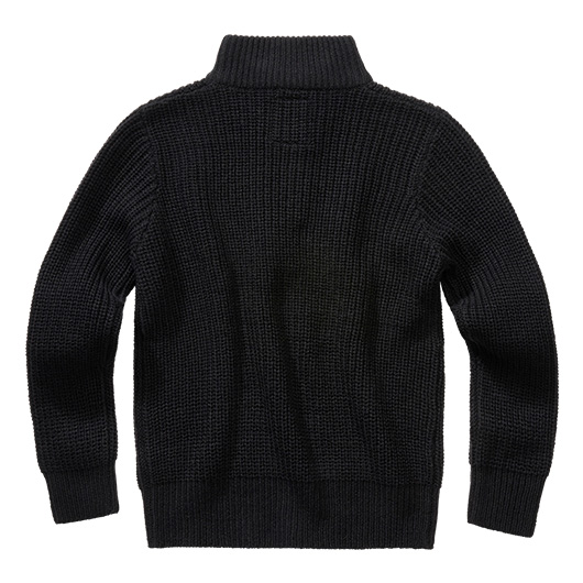 Brandit Kinder Marine Pullover Troyer schwarz Bild 1
