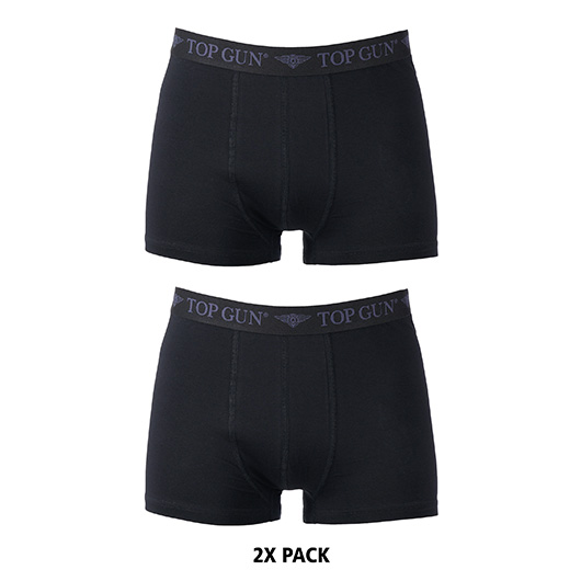 Top Gun Boxershorts 2er Pack schwarz