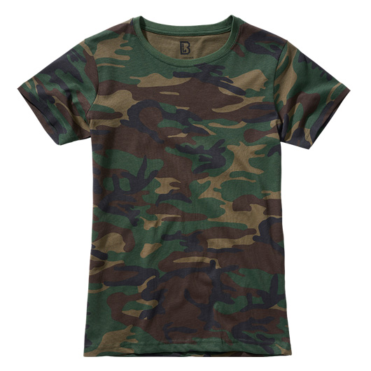 Brandit Ladies T-Shirt woodland