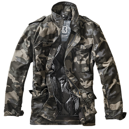 Brandit M65 Jacke Standard Ripstop darkcamo