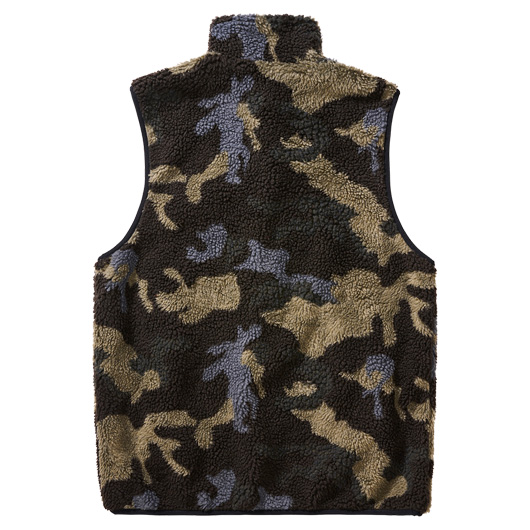 Brandit Fleeceweste Teddyfleece darkcamo Bild 1