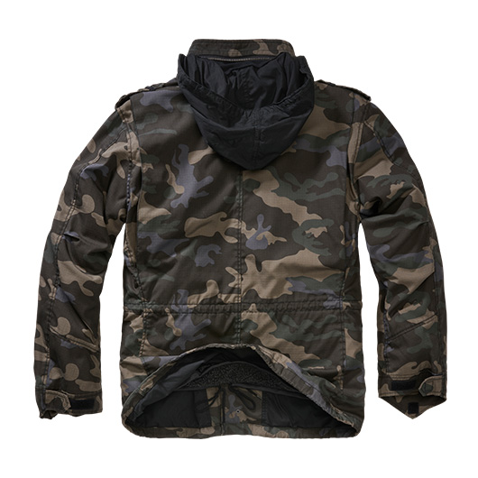 Brandit M65 Jacke Giant Ripstop darkcamo mit herausnehmbarem Futter Bild 1