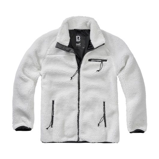 Brandit Fleecejacke Teddyfleece Jacket wei