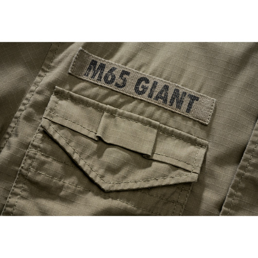 Brandit M65 Jacke Giant Ripstop oliv mit herausnehmbarem Futter Bild 4