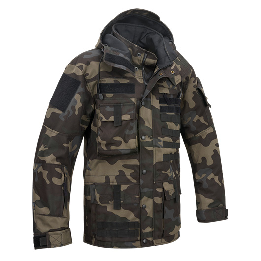 Brandit Outdoorjacke Performance darkcamo wasserabweisend