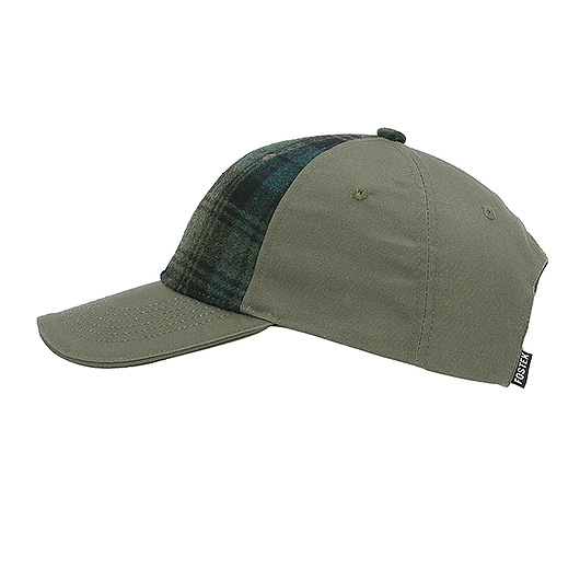 Fostex Baseball Cap oliv kariert verstellbar Bild 1