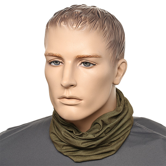 101 INC Multifunktionstuch Tactical Wrap Coolmax oliv Bild 2