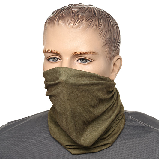 101 INC Multifunktionstuch Tactical Wrap Coolmax oliv Bild 3