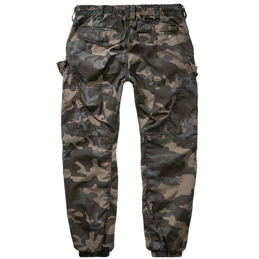 Brandit Hose Ray Vintage Ripstop Trousers darkcamo Limited Edition Bild 1