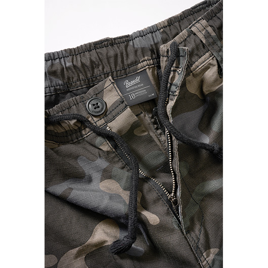 Brandit Hose Ray Vintage Ripstop Trousers darkcamo Limited Edition Bild 3