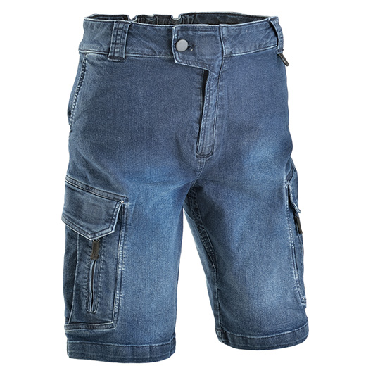 Defcon 5 Jeans Short Panther blau