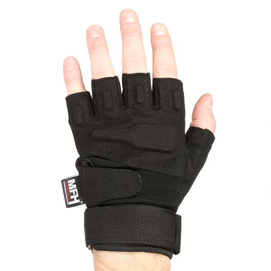 MFH Handschuh Pro halbfinger schwarz Bild 2