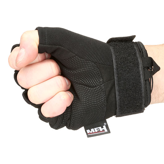 MFH Handschuh Pro halbfinger schwarz Bild 5