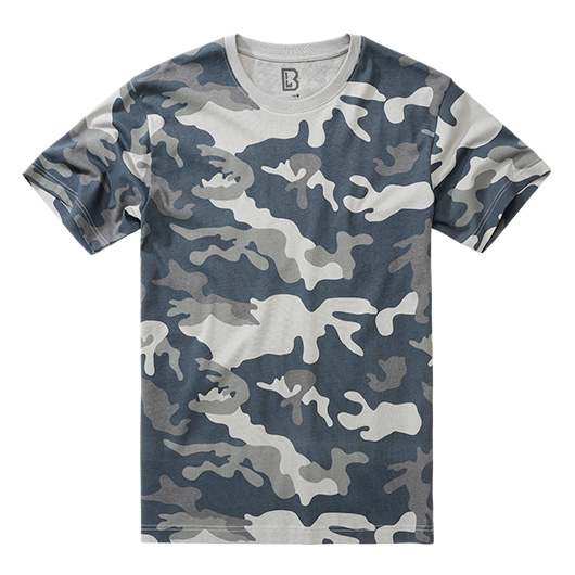 Brandit T-Shirt grey camo