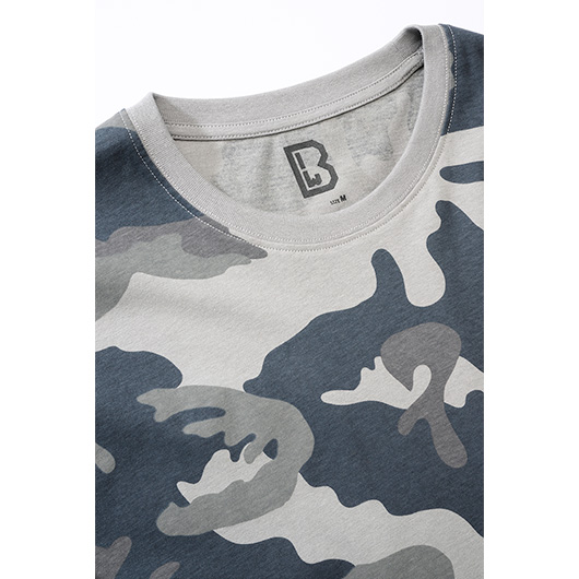 Brandit T-Shirt grey camo Bild 1