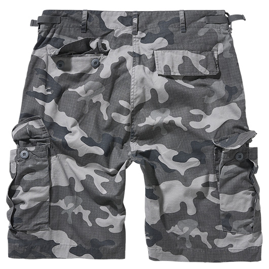 Brandit Shorts BDU Ripstop grey camo Bild 1