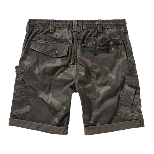 Brandit Shorts Tray Vintage Shorts darkcamo Bild 1