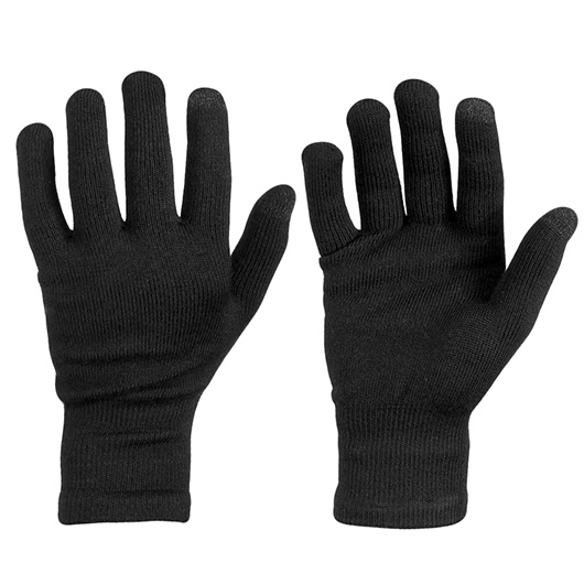 Trekmates Strick Handschuh Merino Touch schwarz