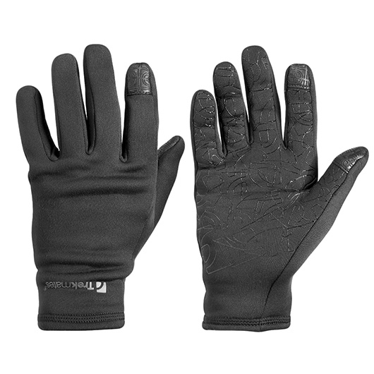 Trekmates Handschuhe ,rutschhemmend mit Touchscreen Grip schwarz