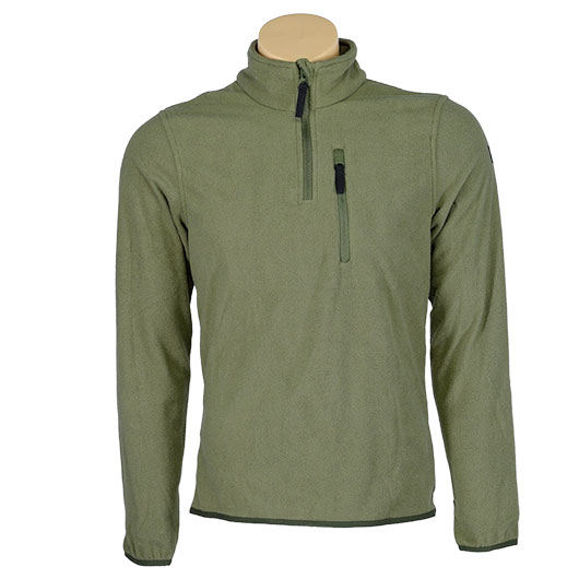 Brandit Fleece Troyer oliv Bild 1