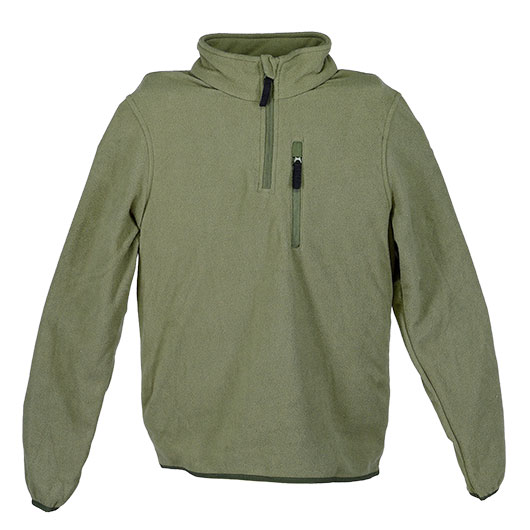 Brandit Fleece Troyer oliv Bild 4
