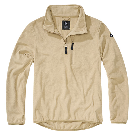 Brandit Fleece Troyer camel