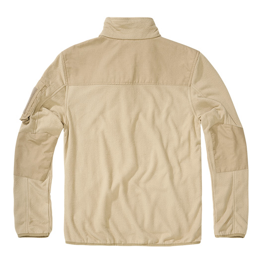 Brandit Fleece Troyer Ripstop camel Bild 1