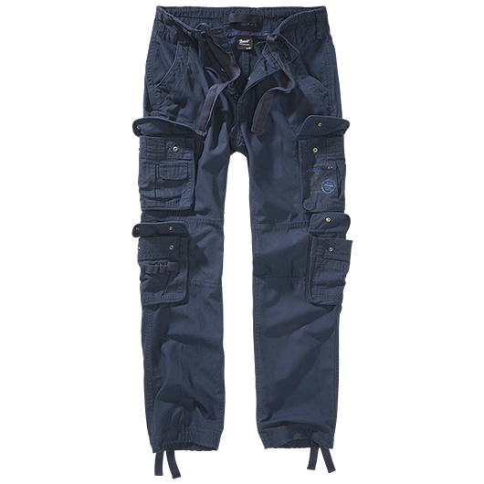 Brandit Hose Pure Slim Fit Trousers navy