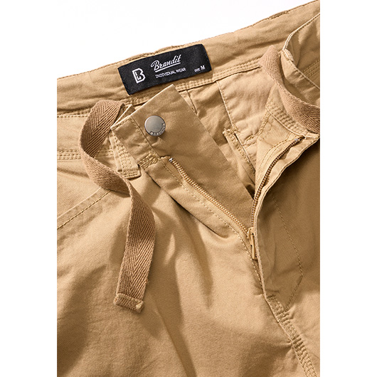 Brandit Hose Adven Slim Fit camel Bild 2